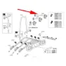Thule Euroride 943 Bike Arm 25.4 Mm Long 51309 Reservdel, Black, 25.4mm