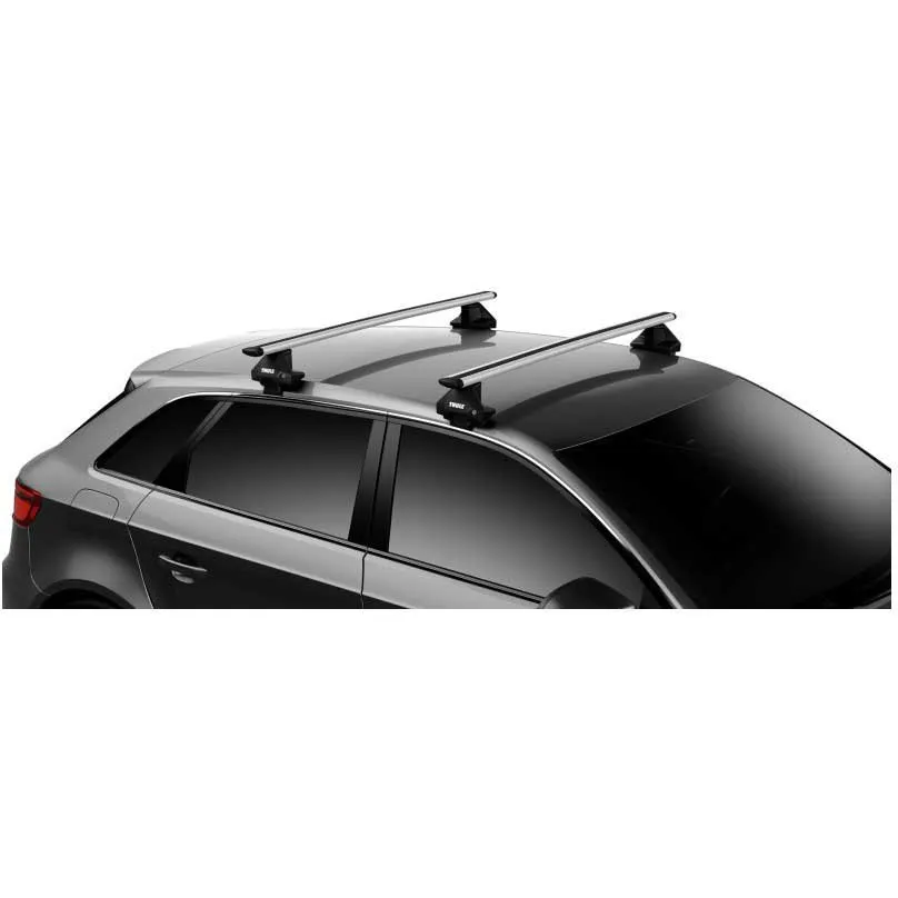 Thule Evo Klämsats 4 Enheter, Black, One Size