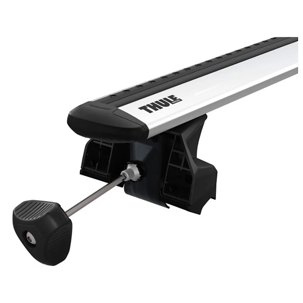 Thule Evo Sats För Infälld Räcke 4 Enheter, Black, One Size Thule Evo Sats För Infälld Räcke 4 Enheter, Black, One Size