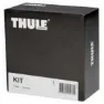 Thule Fixpoint Flush Rail 4051 Roof Bars Klämsats, Black, One Size
