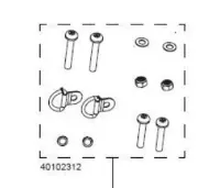 Thule Hardware Kit - Chariot Hängmatta Thule Hardware Kit - Chariot Hängmatta