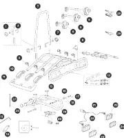 Thule J-Bolt f. EuroRide Thule J-Bolt f. EuroRide