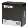 Thule Kit Flush Rail 6006 Volvo V60 10-18/v60 Cross Country 15-18 Takräcken, Black, One Size
