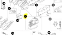 Thule Lamp Holder Set 7-Pin Left Thule Lamp Holder Set 7-Pin Left