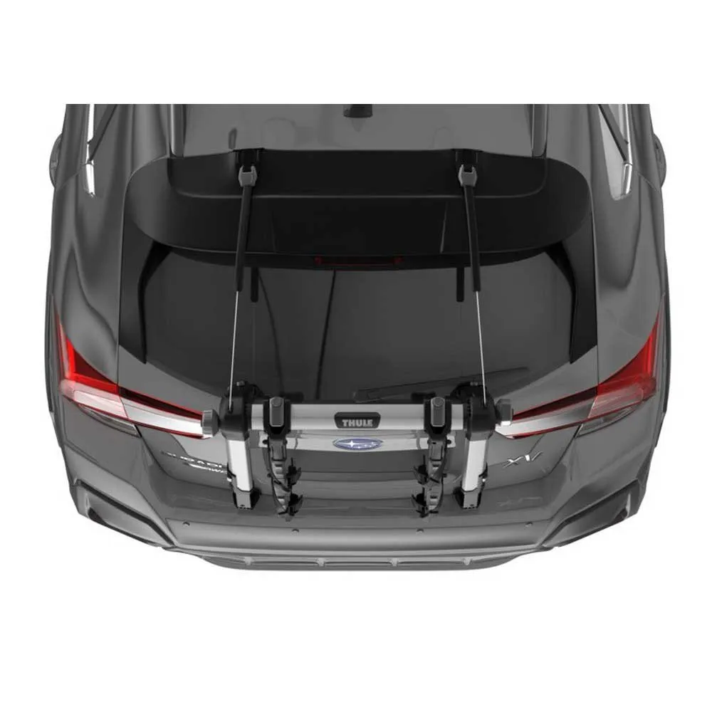 Thule Outway Hanging Cykelställ För 2 Cyklar Refurbished, Black / silver, 2 Cykels Thule Outway Hanging Cykelställ För 2 Cyklar Refurbished, Black / silver, 2 Cykels