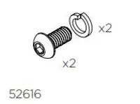 Thule PnP Helix Hook Hardware Kit Thule PnP Helix Hook Hardware Kit
