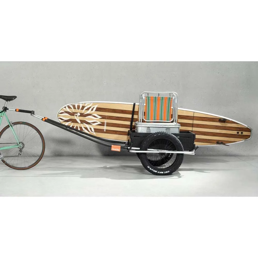 Thule Reacha Sport Beach Cykelkärra, Black / silver, Max 35kg Thule Reacha Sport Beach Cykelkärra, Black / silver, Max 35kg