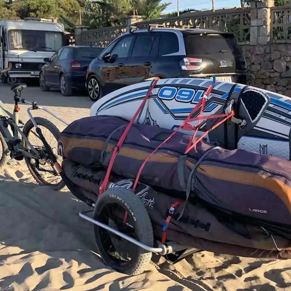 Thule Reacha Sport Beach Cykelkärra, Black / silver, Max 35kg Thule Reacha Sport Beach Cykelkärra, Black / silver, Max 35kg