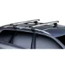 Thule Slidebar Takräcken, Silver / black, 144cm
