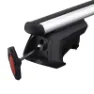 Thule Smartrack Xt Takräcken Refurbished, Black / silver, 118cm