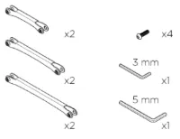 Thule Strut Kit Till Pack n'Pedal Rack Thule Strut Kit Till Pack n'Pedal Rack