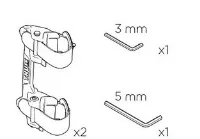 Thule Tour Rack Bracket Kit Thule Tour Rack Bracket Kit
