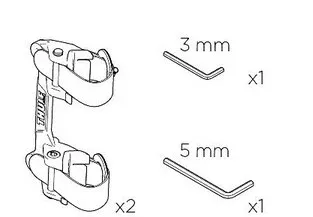 Thule Tour Rack Bracket Kit Thule Tour Rack Bracket Kit