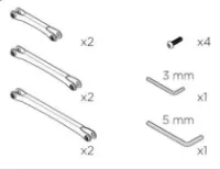 Thule Tour Rack Strut Kit Thule Tour Rack Strut Kit