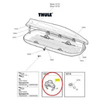 Thule Touring Fastclick Roof Box Clamp Reservdel Thule Touring Fastclick Roof Box Clamp Reservdel