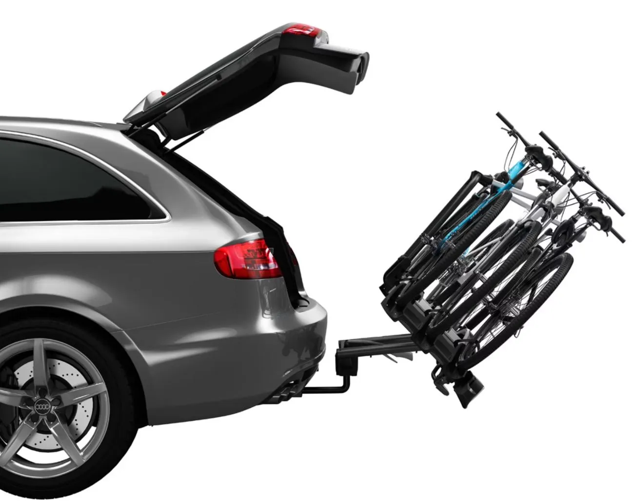 Thule VeloCompact F Sykkelstativ, Silver / black, 3 Cykels