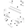 Thule Windbar Edge 9585 Left Terminal Reservdel, Black, One Size
