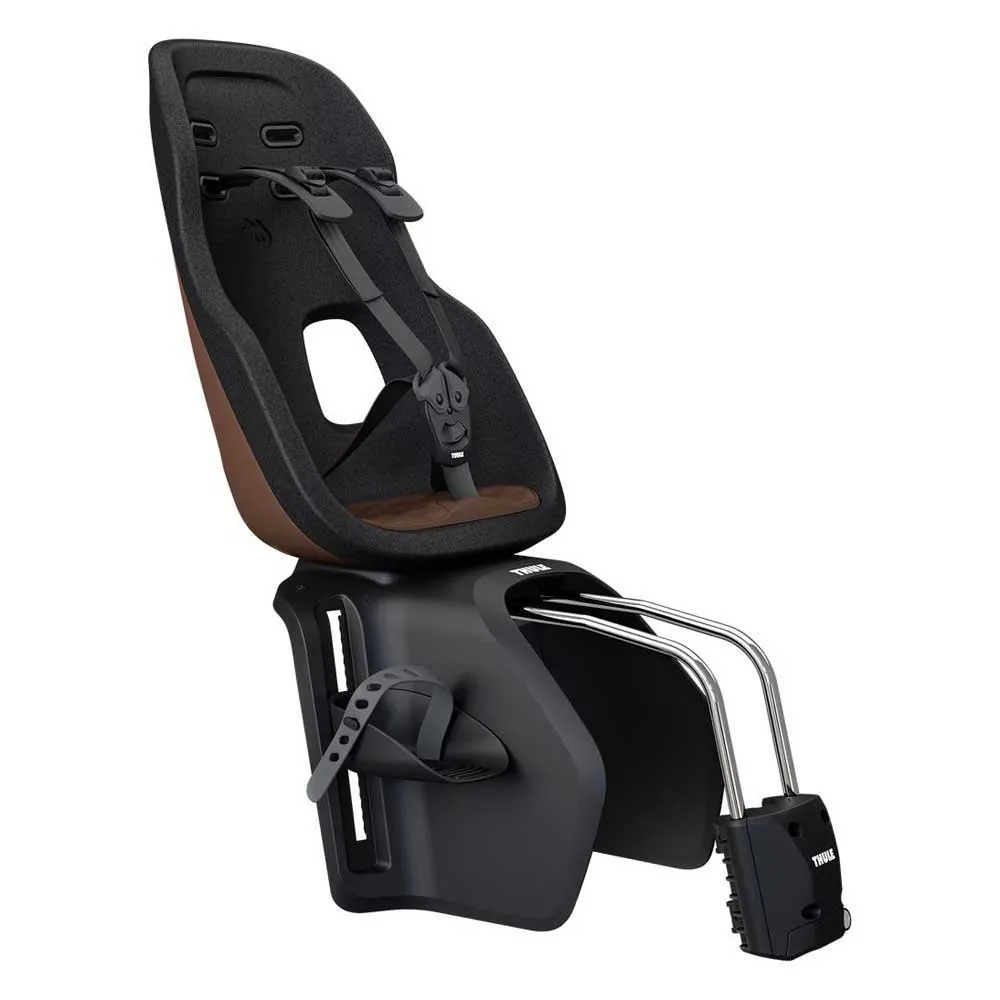 Thule Yepp 2 Nexxt Maxi Barnstol På Baksidan Av Cykeln Refurbished, Brown, Max 22kg