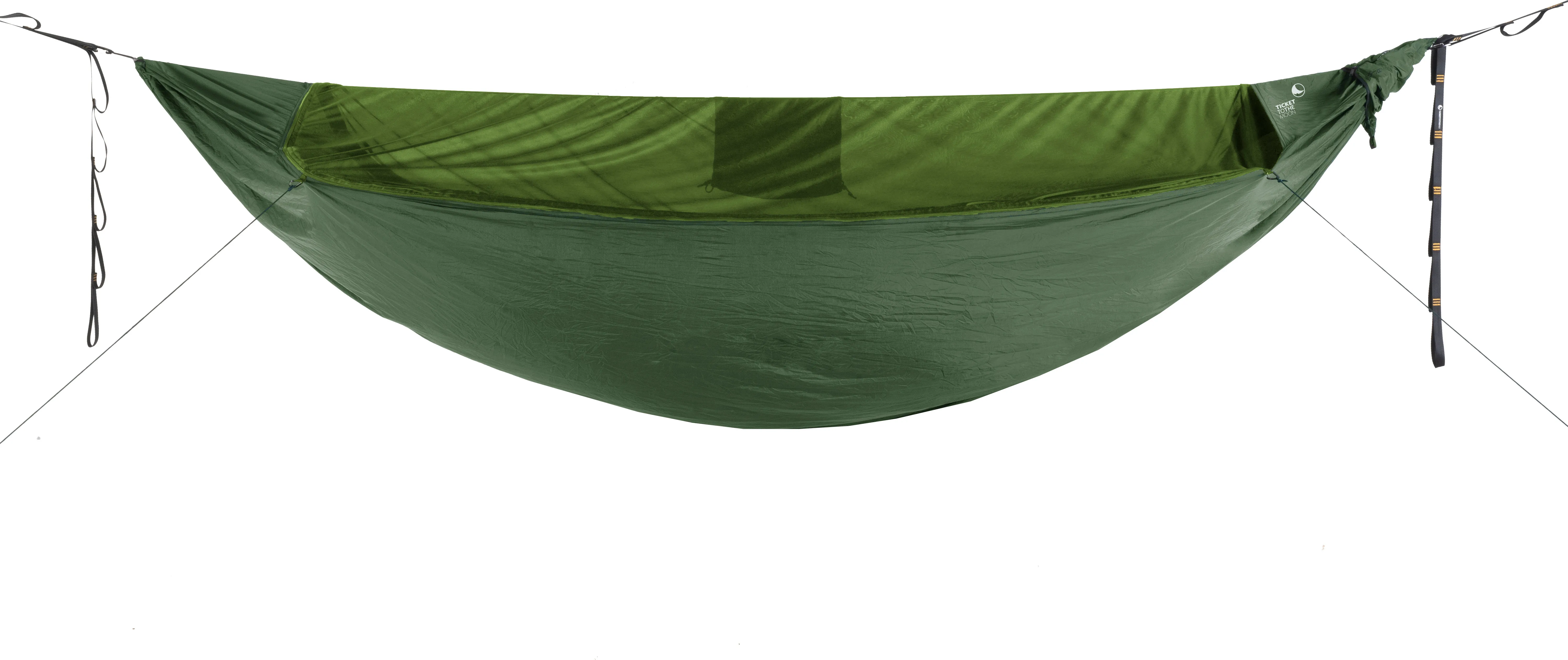 Ticket To The Moon Original Pro Hammock, Green, One Size Ticket To The Moon Original Pro Hammock, Green, One Size