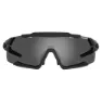 Tifosi Aethon Interchangeable Solglasögon, Matte black, Smoke/CAT3 + AC Red/CAT2 + Clear/CAT0