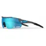 Tifosi Alliant Clarion Interchangeable Solglasögon, Gunmetal / blue, Clarion Blue/CAT3 + AC Red/CAT2 + Clear/CAT0
