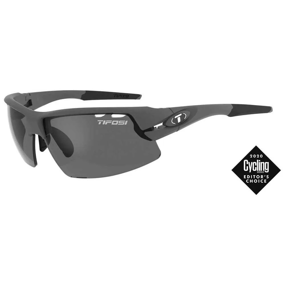 Tifosi Crit Fototec Polariserade Solglasögon, Matte gunmetal, Smoke Polarized Fototec/CAT3
