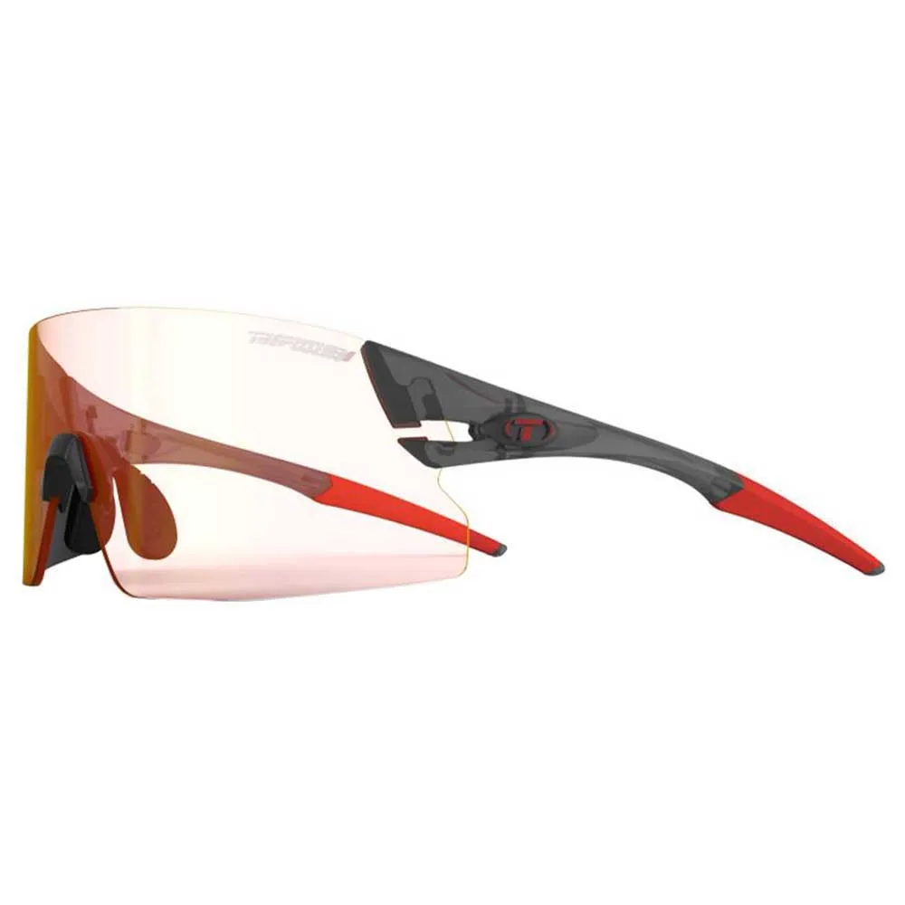 Tifosi Rail Xc Fototec Foto Kromatiska Solglasögon, Satin vapor, Clarion Red Fototec/CAT1-3