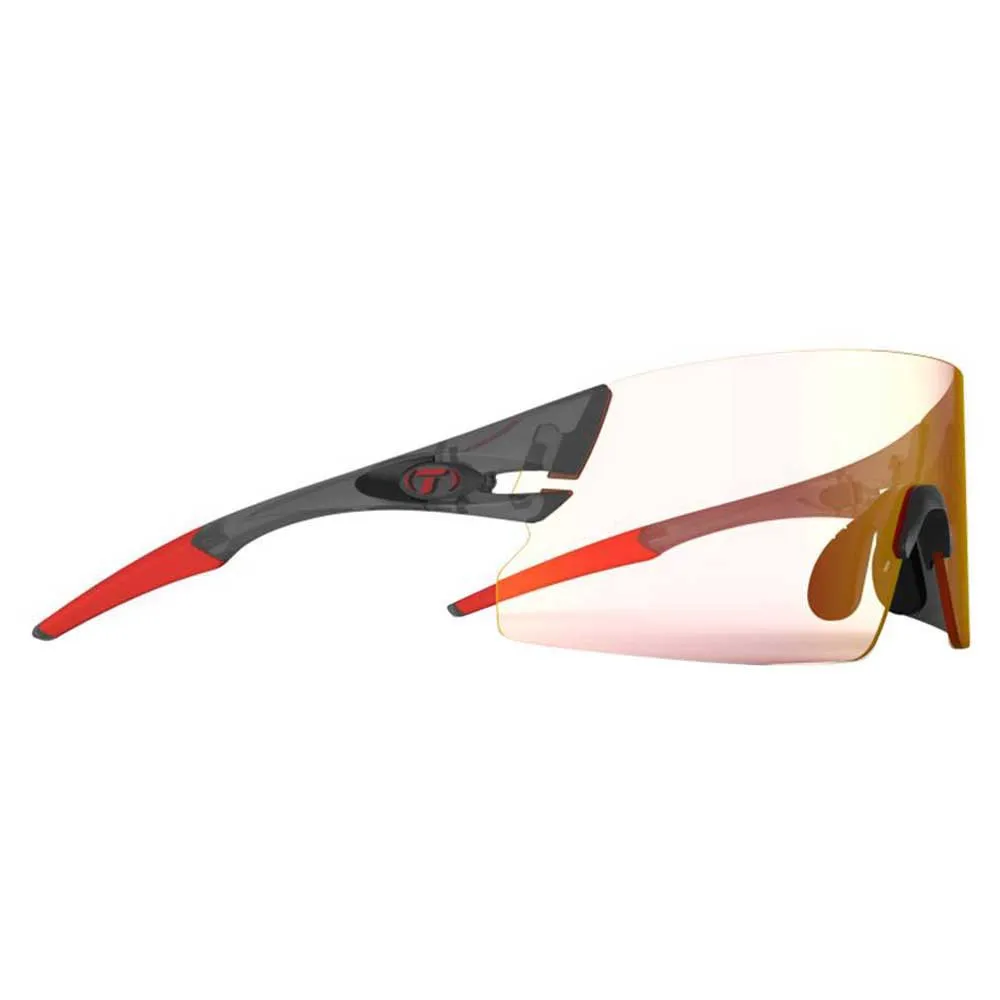 Tifosi Rail Xc Fototec Foto Kromatiska Solglasögon, Satin vapor, Clarion Red Fototec/CAT1-3