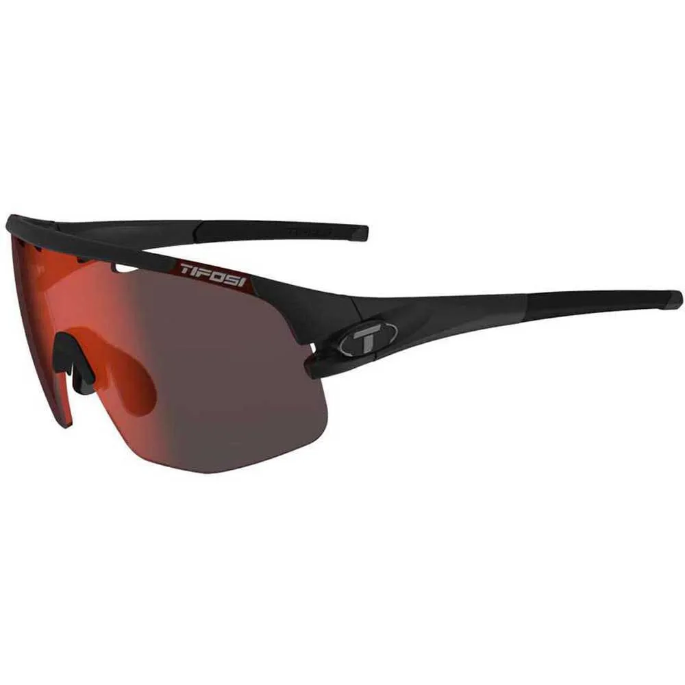 Tifosi Sledge Lite Clarion Fototec Solglasögon unisex, Matte black, Clarion Red/CAT3