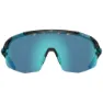 Tifosi Sledge Lite Clarion Interchangeable Solglasögon, Crystal smoke, Clarion Blue/CAT3 + AC Red/CAT2 + Clear/CAT0