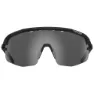 Tifosi Sledge Lite Interchangeable Solglasögon, Matte black, Smoke/CAT3 + AC Red/CAT2 + Clear/CAT0