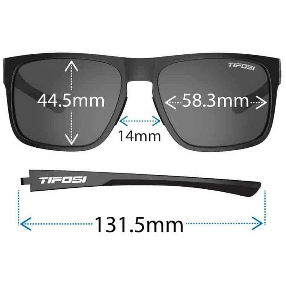 Tifosi Swick Solglasögon, Onyx blue fade, Blue/CAT3