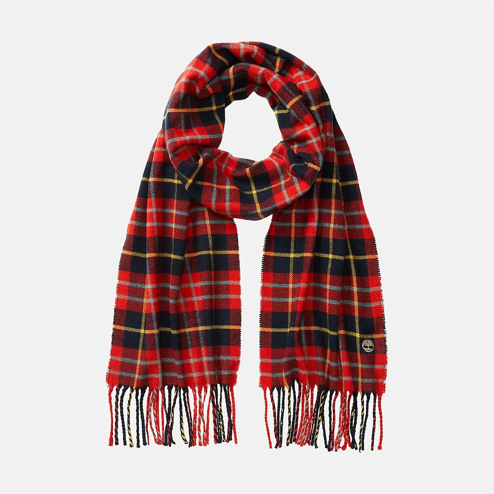 Timberland Plaid Smart Casual Halsduk, Aura orange