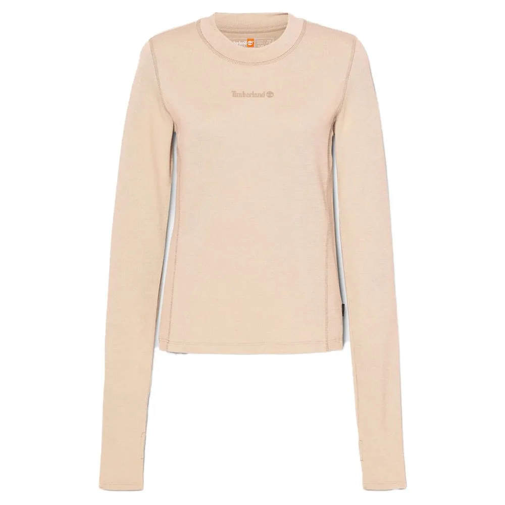 Timberland Polartec Wicking T-shirt Med Lång ärm, Angora / taupe Timberland Polartec Wicking T-shirt Med Lång ärm, Angora / taupe