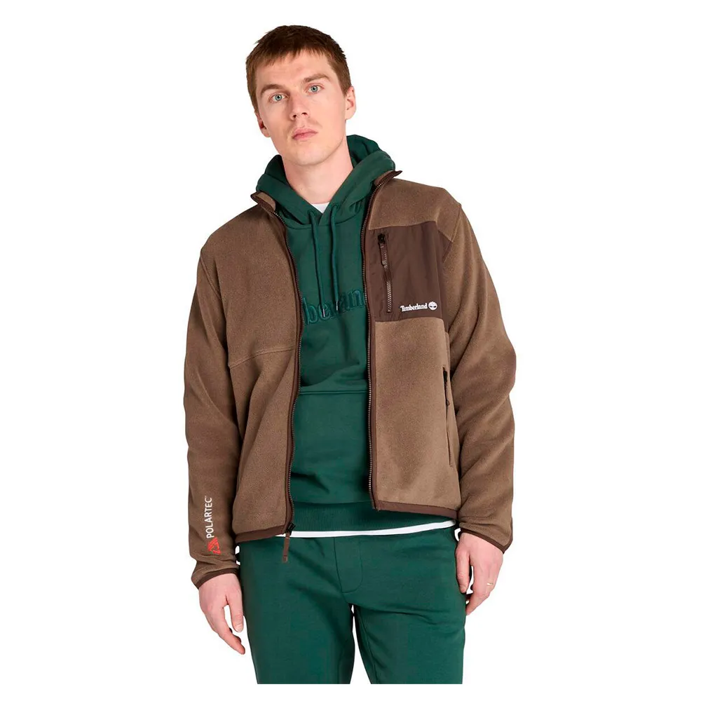 Timberland Sherburne Polartec 200 Mix Media Fleecejacka Med Dragkedja Timberland Sherburne Polartec 200 Mix Media Fleecejacka Med Dragkedja