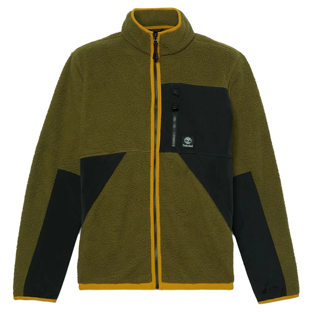 Timberland Sherpa Mix Media Fleecejacka Med Dragkedja