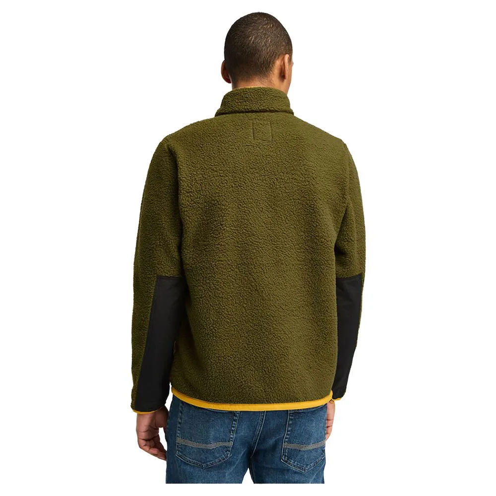 Timberland Sherpa Mix Media Fleecejacka Med Dragkedja