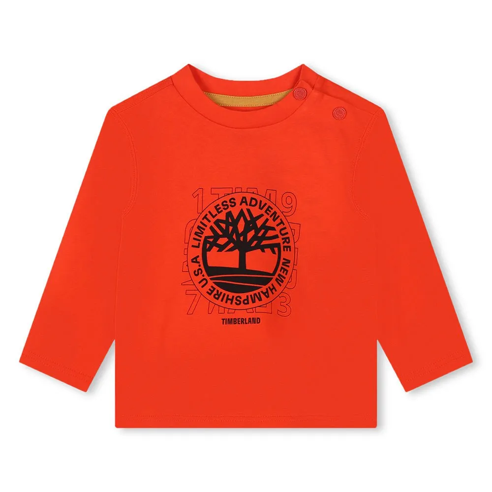Timberland T60251 T-shirt Med Lång ärm, Tangello, 18MON