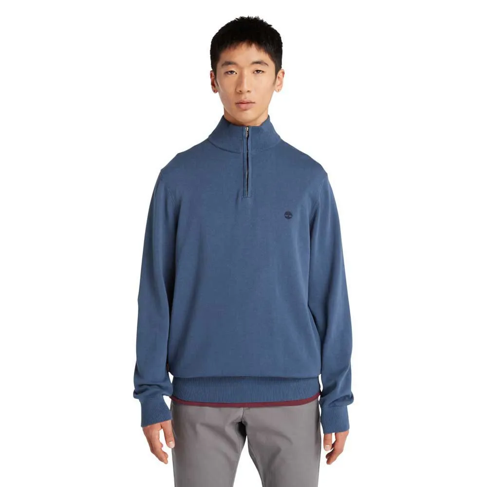 Timberland Williams River Cotton Yd Tröja Med Halv Dragkedja