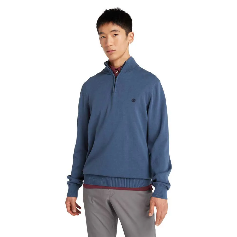 Timberland Williams River Cotton Yd Tröja Med Halv Dragkedja