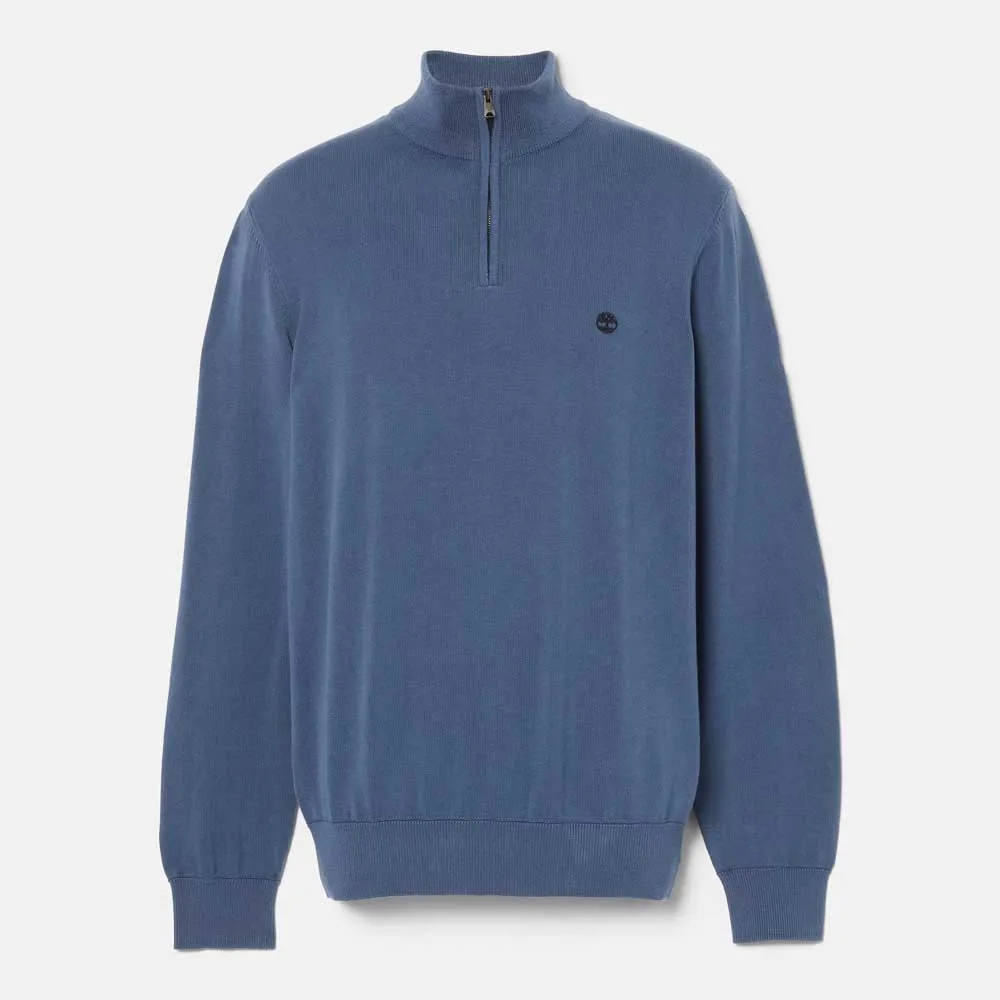 Timberland Williams River Cotton Yd Tröja Med Halv Dragkedja