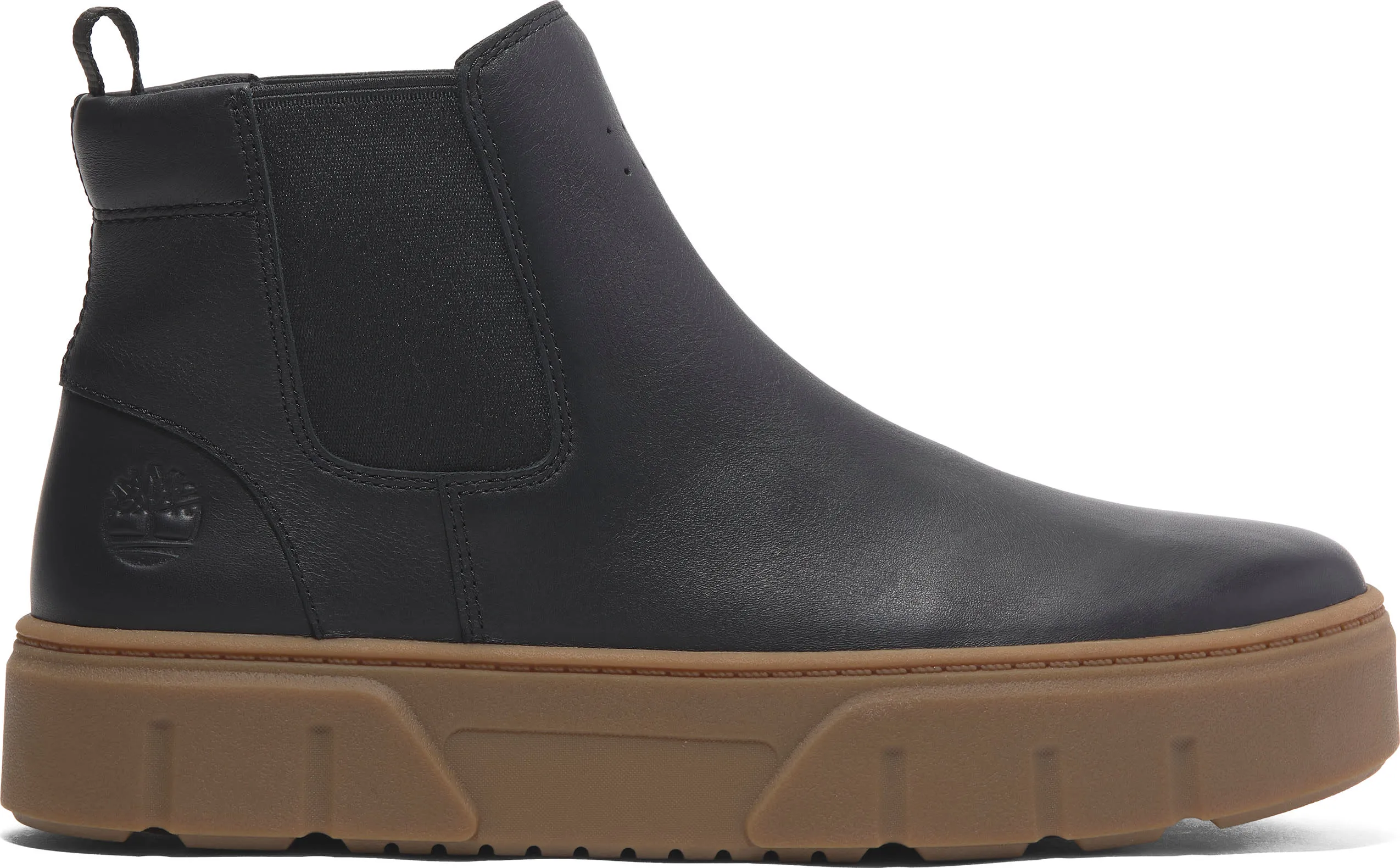 Timberland Women's Mid Pull On, Black Full Grain Timberland Women's Mid Pull On, Black Full Grain