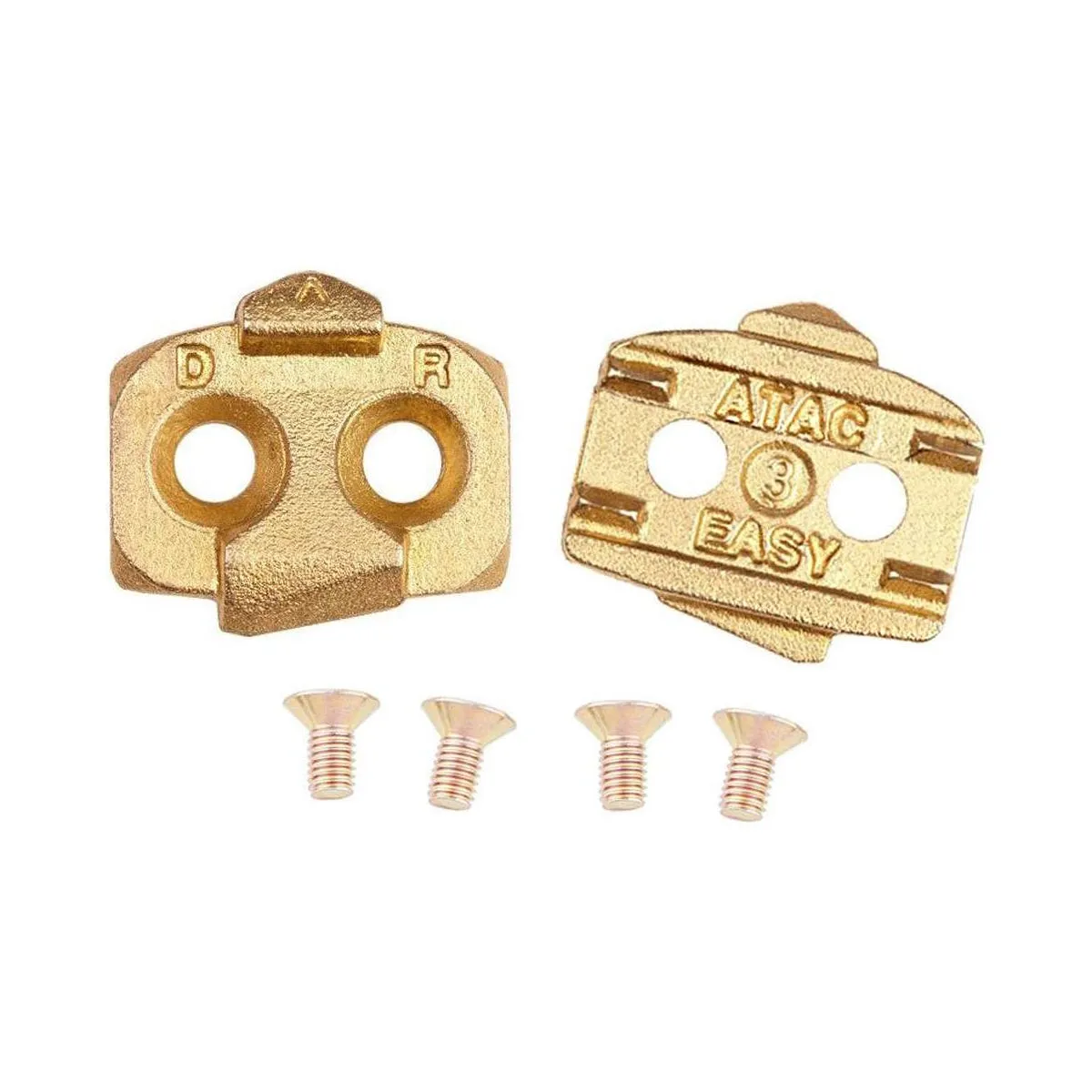 Time ATAC EASY Cleats with 10° Release Angle, Gold