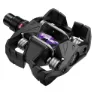 Time Mx 6 Atac Standard Cykelpedaler, Black purple, One Size