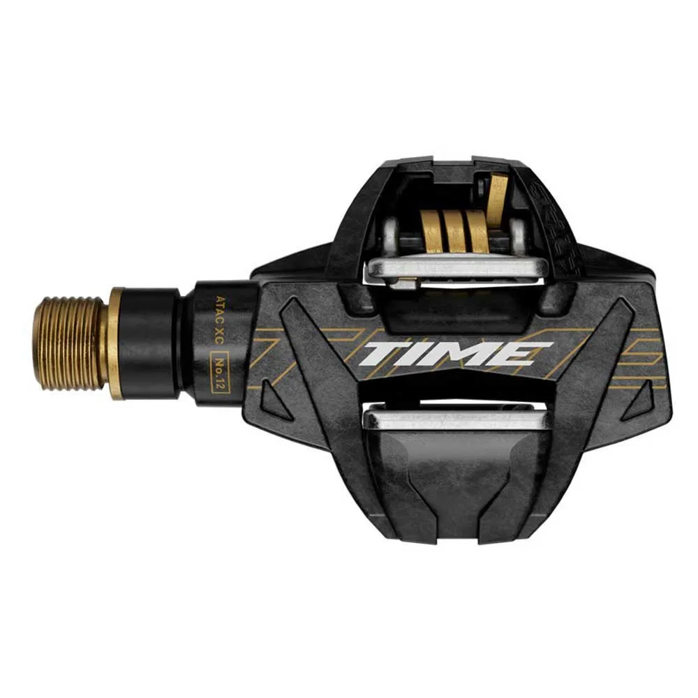 Time Xc 12 Atac Standard Cykelpedaler, Carbon gold, One Size Time Xc 12 Atac Standard Cykelpedaler, Carbon gold, One Size
