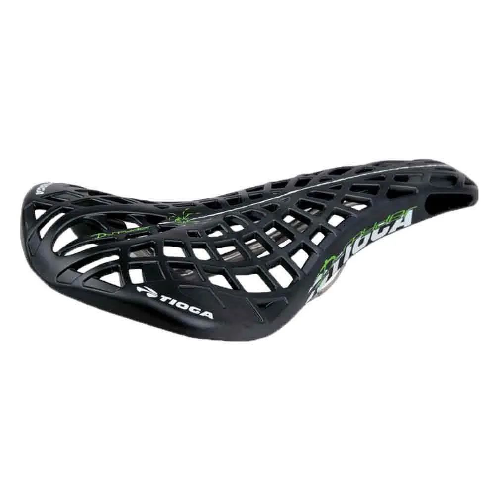Tioga D-spyder Original Cykelsadel, Black, 130mm