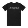 Tioga Logo T-shirt Med Korta ärmar, Black, L