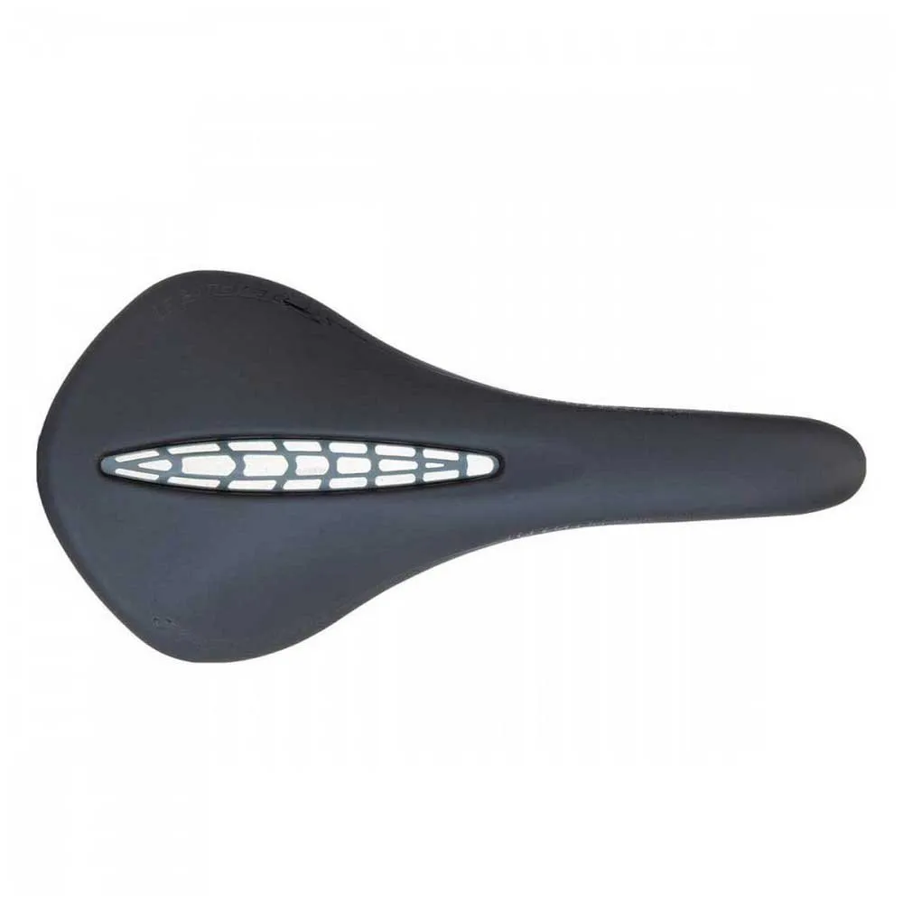Tioga Stratum Carbone Hts Cykelsadel, Opaque black, 140mm