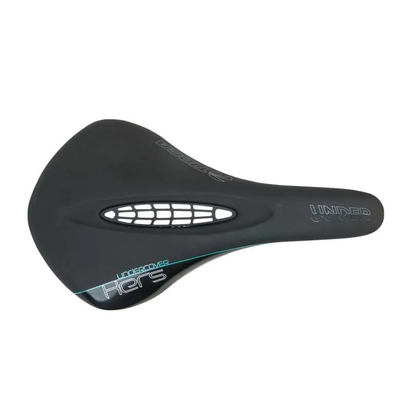 Tioga Undercover Hers Carbon Cykelsadel, Black, 153mm