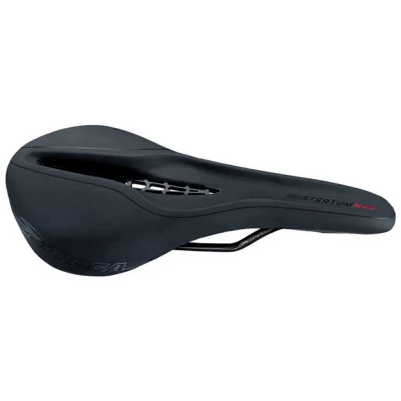 Tioga Undercover Stratum Acier Cykelsadel, Black, 140mm